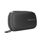 Travel case with clamshell opening and 2.5L capacity 8” black colour