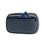 Travel case with clamshell opening and 2.5L capacity 8” navy-blue colour