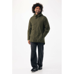 Unisex padded waterproof jacket modern fit 95 g/m² Iqoniq Thelon khaki colour model view