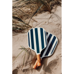 Pickleball set with wooden paddles and ball navy-blue colour ambient view