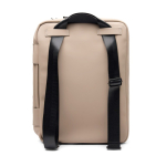 2-in-1 convertible recycled polyester backpack for 15” laptop ivory colour fourth view
