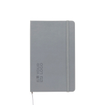 Moleskine large-format notebook with elastic closure, ruled pages main view