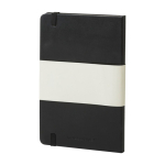 Moleskine Classic medium hard cover notebook, ruled pages black colour third rear view