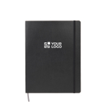 Moleskine Classic soft cover notebook with elastic closure, ruled pages main view