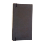 Moleskine Classic lined notebook with ”in case of loss” note black colour second view