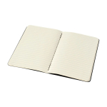 Moleskine Cahier Journal cardboard cover notebook with ruled pages black colour fifth view