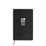 Large Moleskine Classic leather-look paper notebook squared pages main view