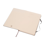 Large Moleskine Classic hard cover notebook, dotted pages black colour second view