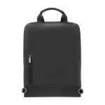 Elegant vertical backpack sleeve for devices Moleskine Classic 15” black colour second front view