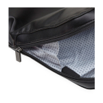 Elegant vertical backpack sleeve for devices Moleskine Classic 15” black colour close-up view 2