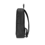 Urban backpack with multiple compartments Moleskine Classic 15'' black colour side view
