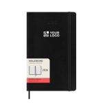 Moleskine daily diary with soft cover and elastic closure main view