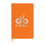XL soft cover vegan Moleskine Vegea Capri lined notebook orange colour