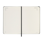 Pocket daily diary with hard cover and inner pocket Moleskine black colour fourth view