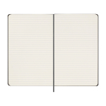Undated weekly planner to start whenever you want Moleskine black colour