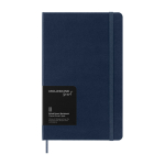 Moleskine smart notebook to copy from paper to the mobile app blue colour