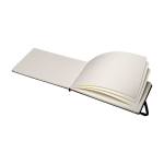 XL artistic album for watercolour, sketches and mixed media Moleskine black colour third view