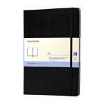 Moleskine A4 hardcover cardboard-bound sketchbook black colour