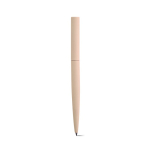 Twist recycled aluminium pen with black ink champagne colour rear view