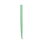 Twist recycled aluminium pen with black ink pastel green colour third view