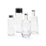 European-made glass bottle with leakproof cap 500 ml