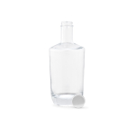 EU-made glass bottle with drip-proof closure 790ml transparent colour second view