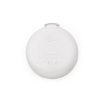 All-in-one recycled plastic cable with 60W fast charging white colour rear view