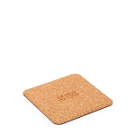 Non-slip cork mouse mat made in Europe main view