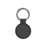 Recycled plastic tracker compatible with Apple and Android black colour rear view
