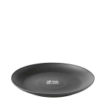 Ceramic dinner plate with matte finish made in Europe main view