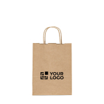 Recycled kraft paper bag with FSC certification 115 g/m² main view