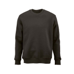 Unisex organic cotton crew neck sweatshirt 340 g/m² Nazaré lilac colour front view