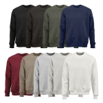 Unisex organic cotton crew neck sweatshirt 340 g/m² Nazaré