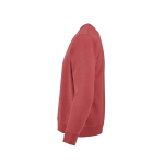 Unisex organic cotton sweatshirt with French terry 300 g/m² Capri mighty mint colour third view