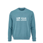 Unisex organic cotton sweatshirt with French terry 300 g/m² Capri main view