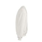 Unisex organic cotton oversized sweatshirt 340gsm Whitehaven white colour third view