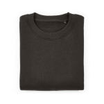 Unisex organic cotton oversized sweatshirt 340gsm Whitehaven lilac colour second front view