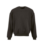 Unisex organic cotton oversized sweatshirt 340gsm Whitehaven lilac colour front view
