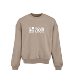 Unisex organic cotton oversized sweatshirt 340gsm Whitehaven main view