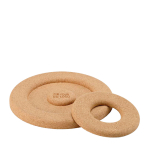 2-in-1 double-layer cork trivet made in Europe main view