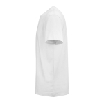 Unisex organic cotton regular fit T-shirt 165g/m² Copacabana white colour third view