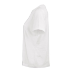 Women’s organic ring-spun cotton T-shirt 165 g/m² Copacabana white colour third view