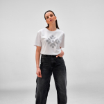 Women’s organic ring-spun cotton T-shirt 165 g/m² Copacabana white colour