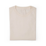 Women’s organic ring-spun cotton T-shirt 165 g/m² Copacabana beige colour second front view
