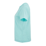 Women’s organic ring-spun cotton T-shirt 165 g/m² Copacabana light-green colour third view