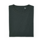 Women’s organic ring-spun cotton T-shirt 165 g/m² Copacabana dark green colour second front view