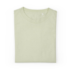 Women’s organic ring-spun cotton T-shirt 165 g/m² Copacabana pastel green colour second front view