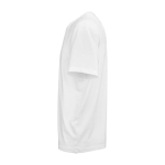Unisex organic cotton rib knit T-shirt 180g/m² Maya third view