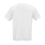 Unisex organic cotton rib knit T-shirt 180g/m² Maya rear view
