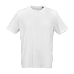 Unisex organic cotton rib knit T-shirt 180g/m² Maya front view